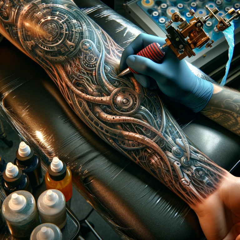 tatuaggi in stile biomeccanico